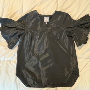 Monse Black Satin Women's Top